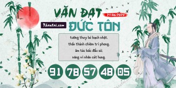 Văn Đạt Đức Tôn 21/06/2023