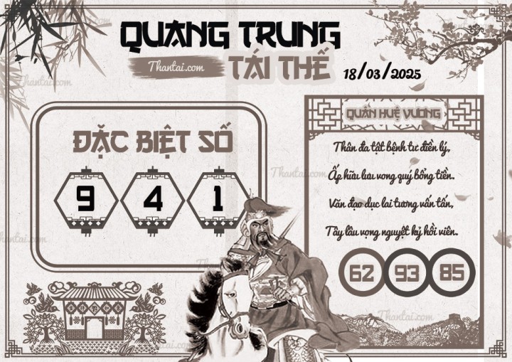 QUANG TRUNG TÁI THẾ 03/03/2025