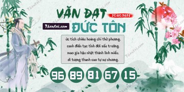 Văn Đạt Đức Tôn 25/05/2023