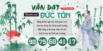 Văn Đạt Đức Tôn 26/04/2023