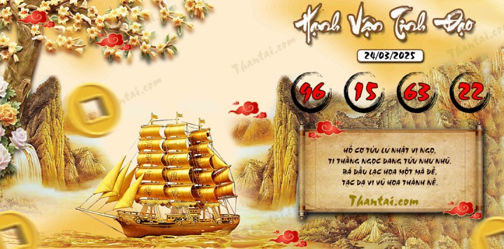 Hạnh Vận Tinh Đạo 09/03/2025