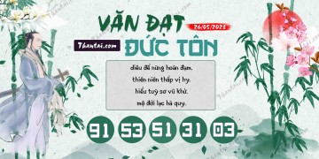 Văn Đạt Đức Tôn 26/05/2023