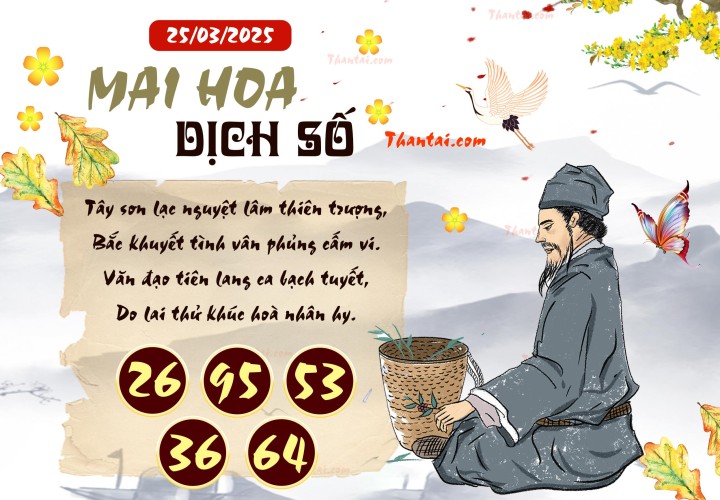 Mai Hoa Dịch Số 10/03/2025