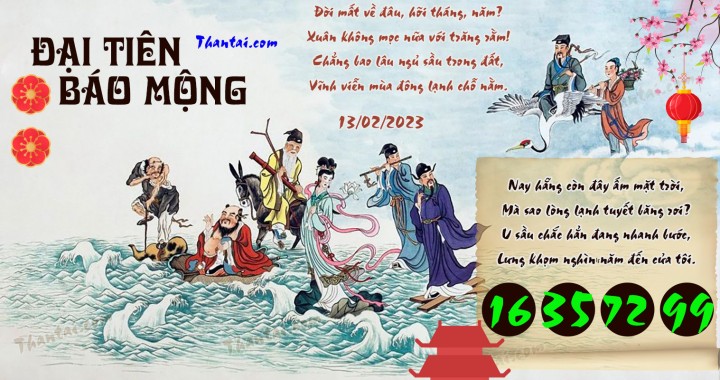 Đại Tiên Báo Mộng 29/01/2023