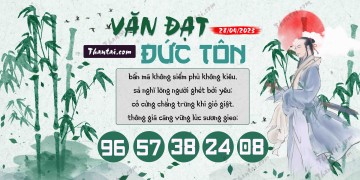 Văn Đạt Đức Tôn 28/04/2023