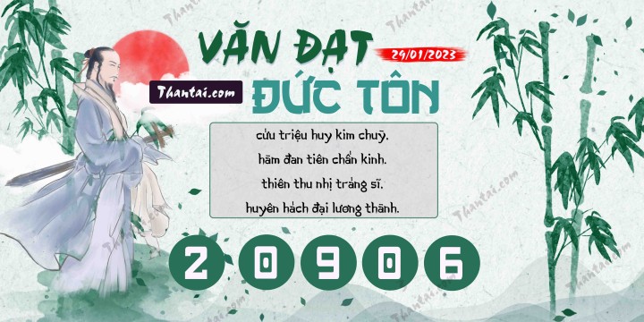Văn Đạt Đức Tôn 14/01/2023