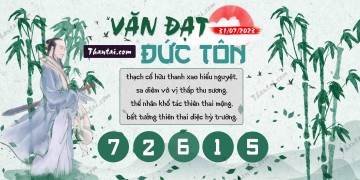 Văn Đạt Đức Tôn 31/07/2023