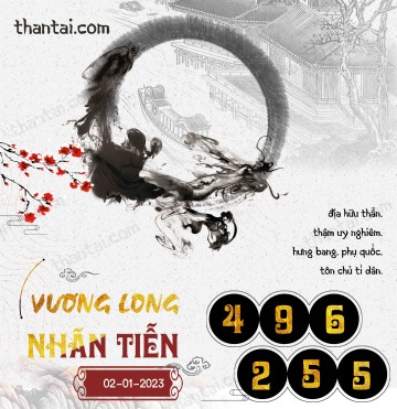 Vương Long Nhãn Tiễn 02/01/2023