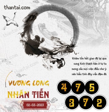 Vương Long Nhãn Tiễn 02/03/2023