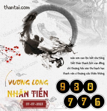 Vương Long Nhãn Tiễn 07/07/2023