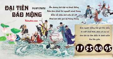 Đại Tiên Báo Mộng 14/07/2023