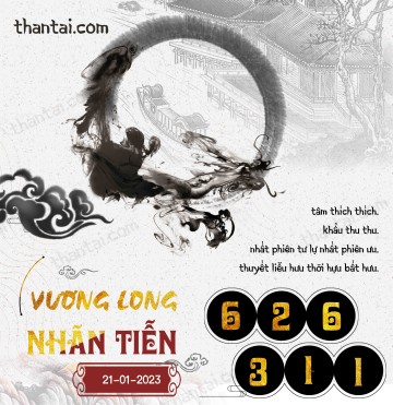 Vương Long Nhãn Tiễn 21/01/2023