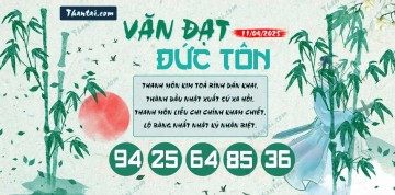 Văn Đạt Đức Tôn 11/04/2025