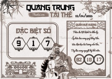 QUANG TRUNG TÁI THẾ 12/04/2025