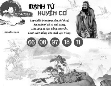MẠNH TỬ HUYỀN CƠ 12/04/2025