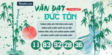 Văn Đạt Đức Tôn 15/04/2025