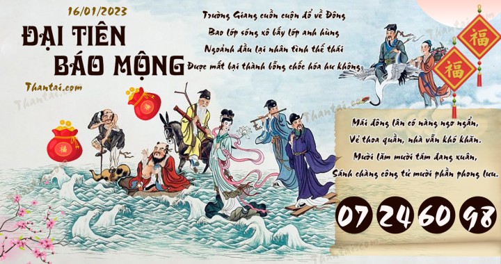 Đại Tiên Báo Mộng 01/01/2023