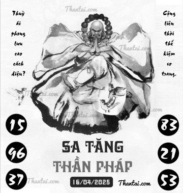 SA TĂNG THẦN PHÁP 16/04/2025