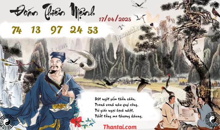Đoán Thiên Mệnh 02/04/2025