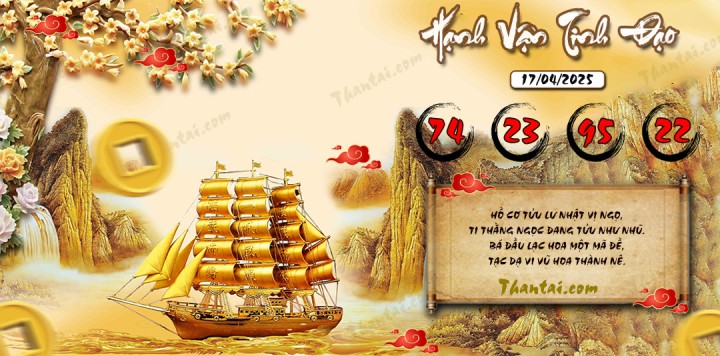 Hạnh Vận Tinh Đạo 02/04/2025