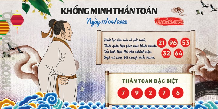 Khổng Minh Thần Toán 02/04/2025