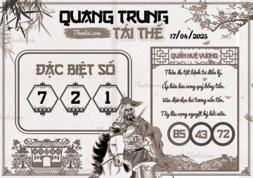 QUANG TRUNG TÁI THẾ 17/04/2025