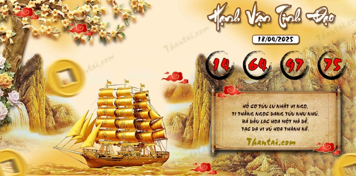 Hạnh Vận Tinh Đạo 03/04/2025