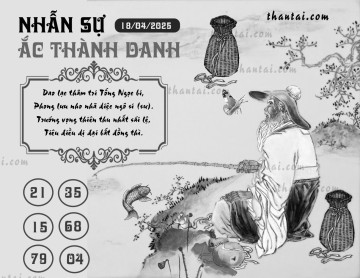 NHẪN SỰ ẮC THÀNH DANH 18/04/2025