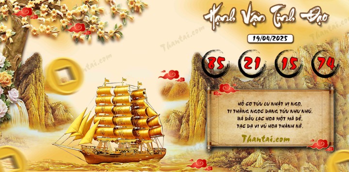 Hạnh Vận Tinh Đạo 04/04/2025