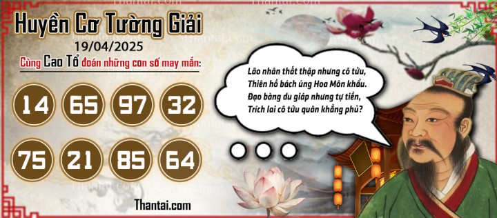 Huyền Cơ Tường Giải 04/04/2025
