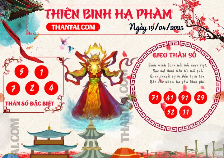 Thiên Binh Hạ Phàm 04/04/2025