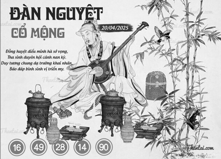 ĐÀN NGUYỆT CỔ MỘNG 05/04/2025