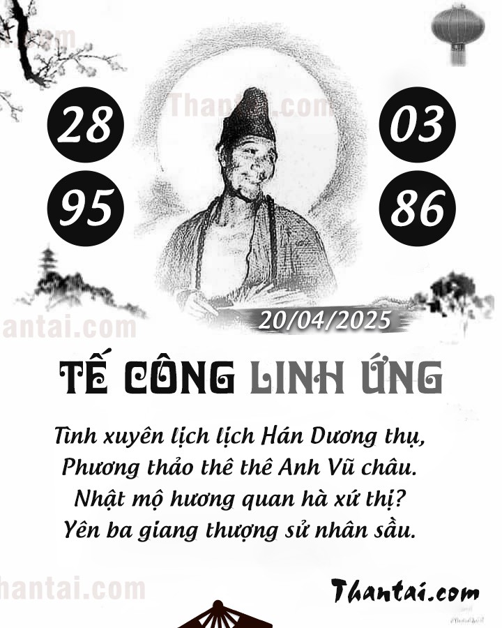 TẾ CÔNG LINH ỨNG 05/04/2025