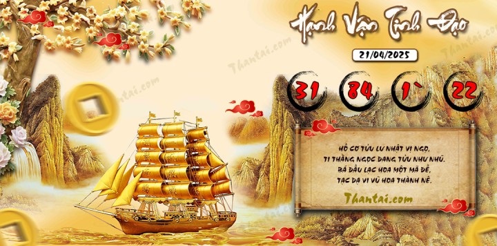 Hạnh Vận Tinh Đạo 06/04/2025