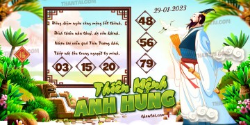 THIÊN MỆNH ANH HÙNG 29/01/2023