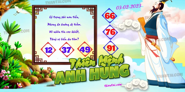 THIÊN MỆNH ANH HÙNG 19/01/2023