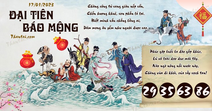 Đại Tiên Báo Mộng 02/01/2023