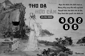 THU DẠ HỮU CẢM 24/04/2025