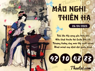 Mẫu Nghi Thiên Hạ 26/04/2025