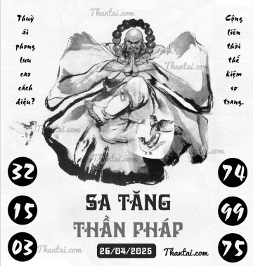 SA TĂNG THẦN PHÁP 26/04/2025