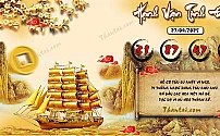 Hình ảnh kho tàng Hạnh Vận Tinh Đạo dự đoán XSMB ngày 27/04/2025