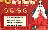 Hình ảnh kho tàng DỰ TRI PHÚC VẬN dự đoán XSMB ngày 27/04/2025