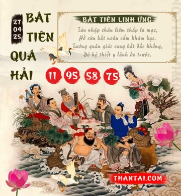 BÁT TIÊN QUÁ HẢI 27/04/2025
