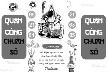 QUAN CÔNG CHUẨN SỐ 27/04/2025