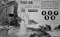 Hình ảnh kho tàng THU DẠ HỮU CẢM dự đoán XSMB ngày 27/04/2025