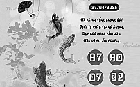 Hình ảnh kho tàng CÁ CHÉP VƯỢT VŨ MÔN dự đoán XSMB ngày 27/04/2025
