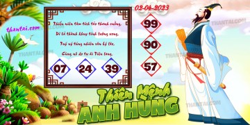 THIÊN MỆNH ANH HÙNG 02/04/2023