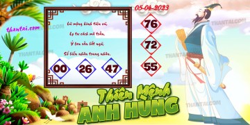 THIÊN MỆNH ANH HÙNG 05/04/2023