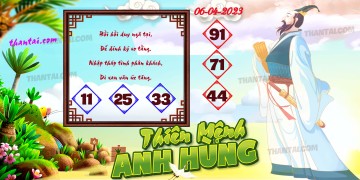 THIÊN MỆNH ANH HÙNG 06/04/2023