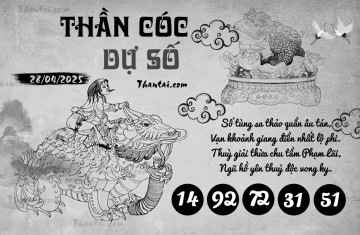 THẦN CÓC DỰ SỐ 28/04/2025